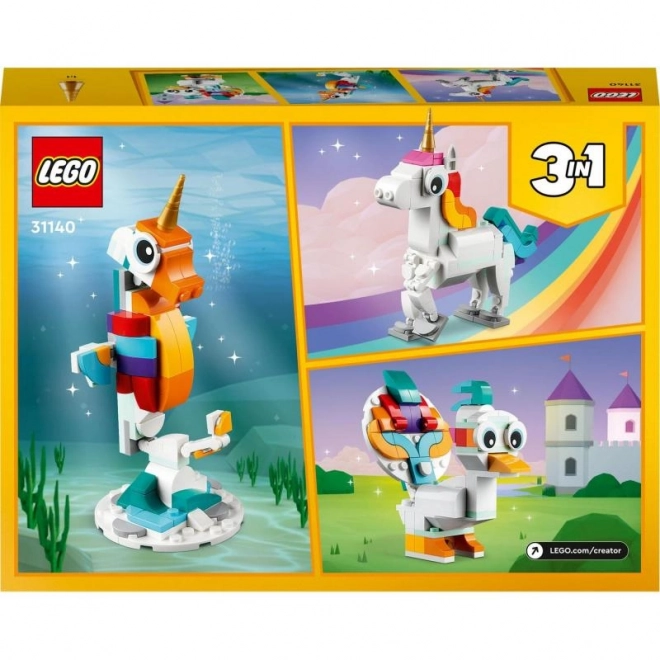 LEGO Creator 3v1 31140 Kouzelný jednorožec