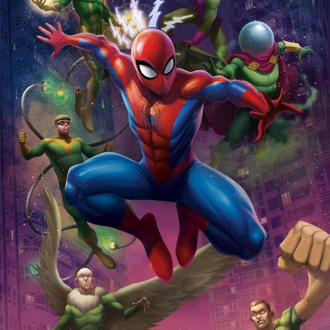 Puzzle 1000 prvků Marvel Spider Man