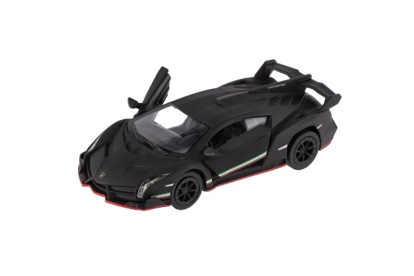 Auto Kinsmart Lamborghini Veneno kov/plast 13cm na zpětné natažení