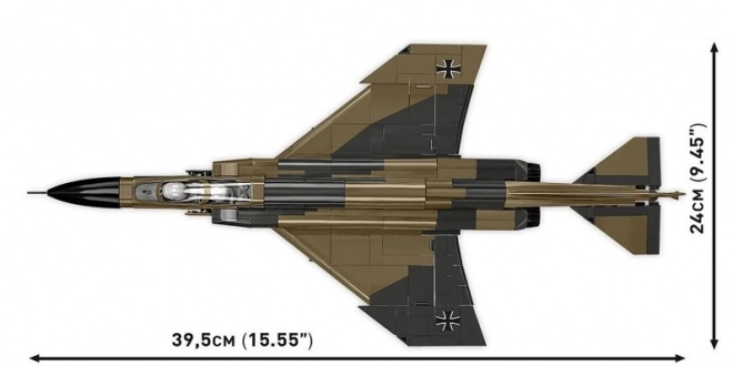 Stavebnice Luftwaffe Phantom II s 676 dílky
