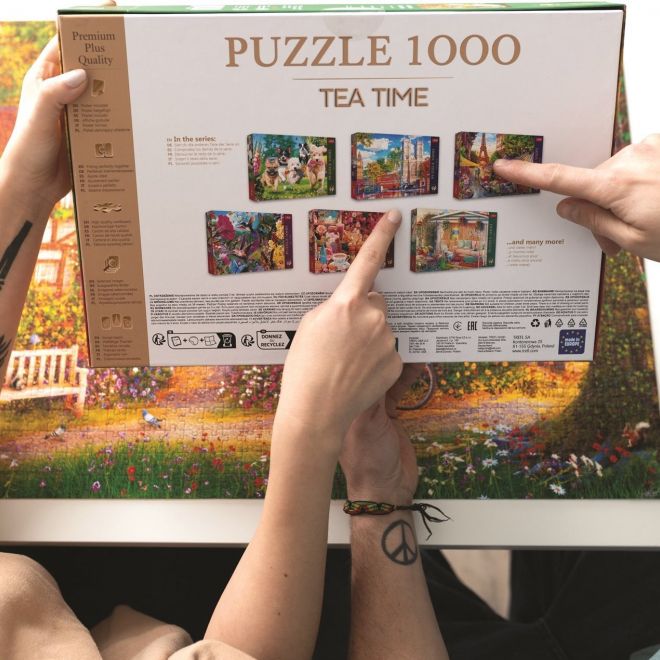 TREFL Puzzle Premium Plus Photo Odyssey: Zámek Neuschwanstein 1000 dílků