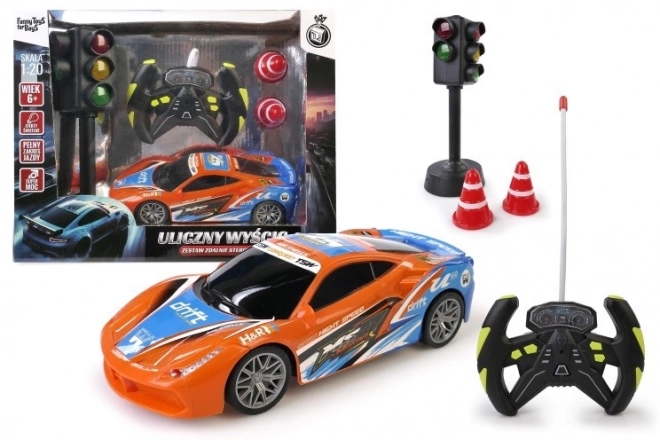 R/C auto s příslušenstvím