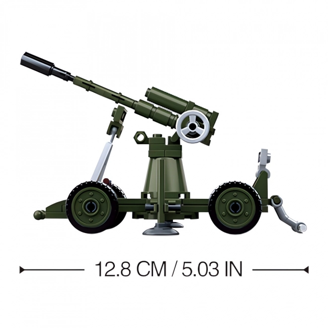 Sluban WWII M38-B0678C 4into1 Protiletadlové dělo