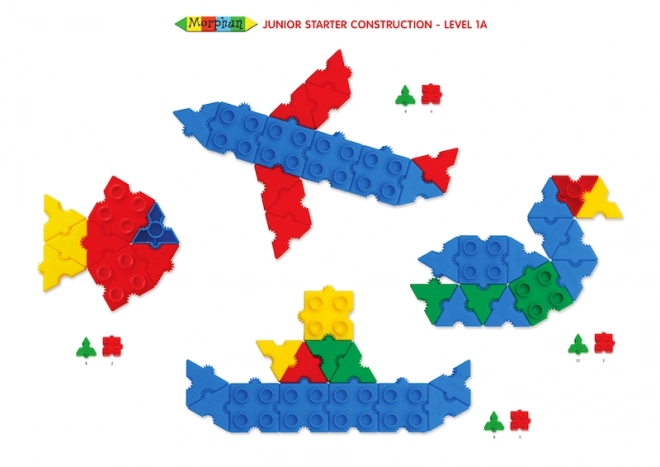 Morphun Constructions 200 ks. stavebnice pro děti