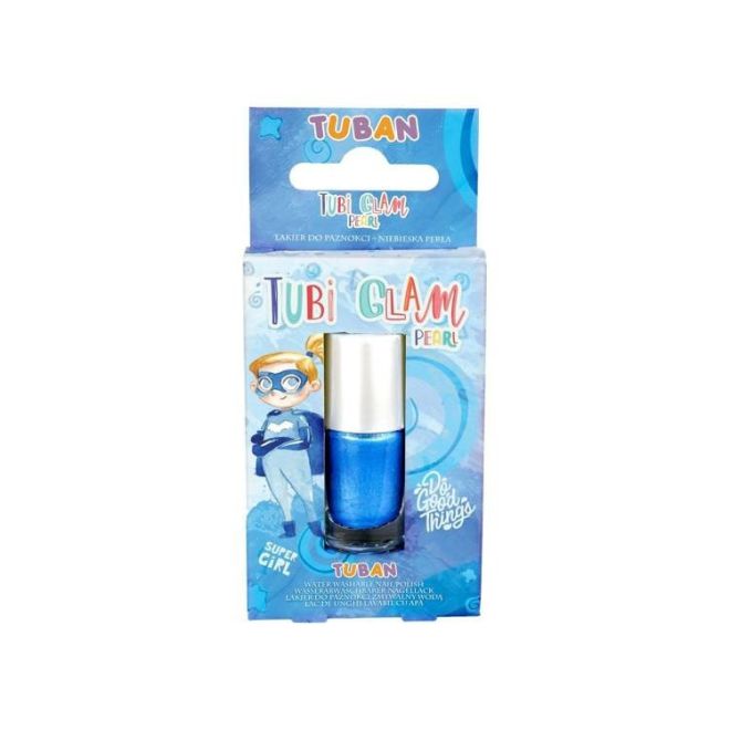 Tubi Glam lak - perleťově modrý