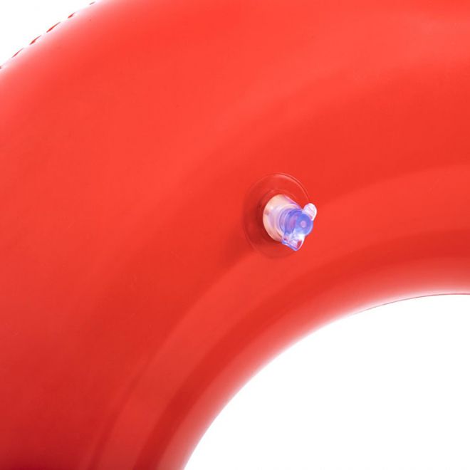 Kruh nafukovací s úchyty 91cm 2 barvy v sáčku 10+ – červená