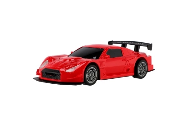 Auto RC sport plast 20 cm červené na baterie