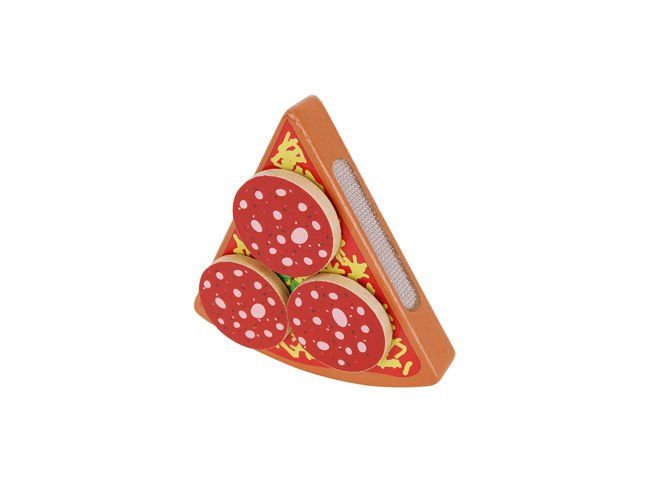 Dětská dřevěná pizza