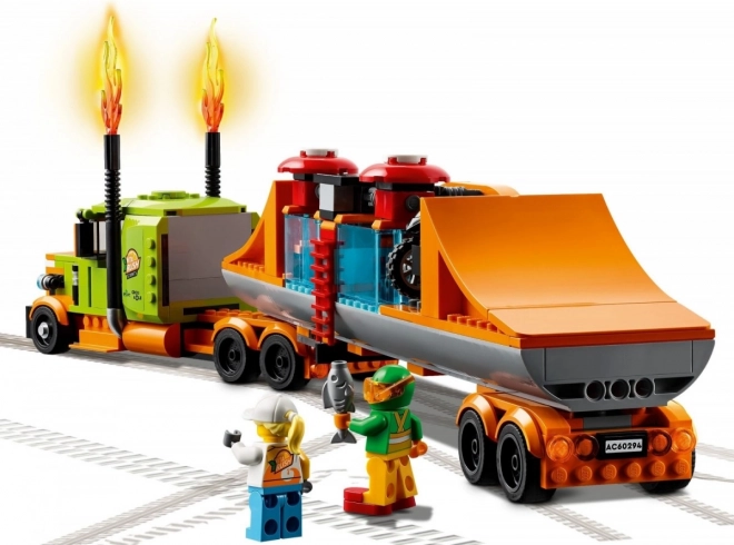 LEGO City 60294 Kaskadérský kamión