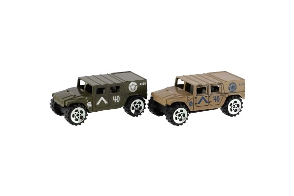 Tank/Auto vojenské/Obrněný transportér kov 7cm mix druhů