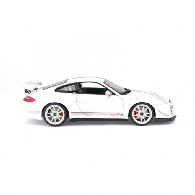 Kovové autíčko Porsche 911 GT3 RS bílé měřítko 1:18