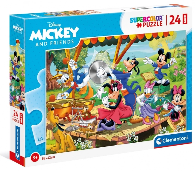 Puzzle 24 Maxi - Mickey a přátelé