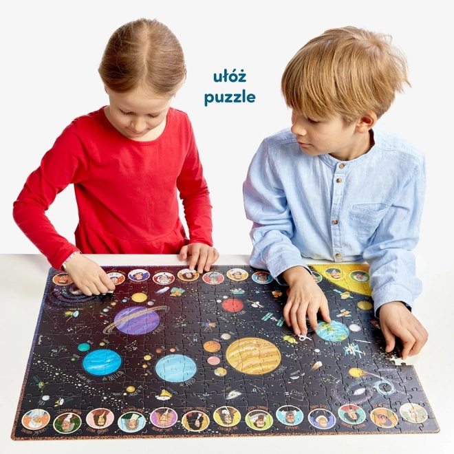 Puzzle Objevitelé - Sluneční Soustava 300 Dílků