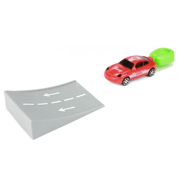 Vystřelovací auto s rampou