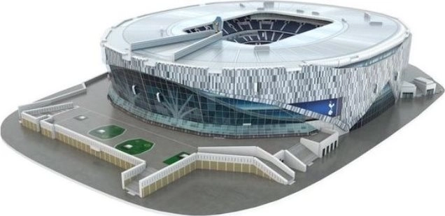 STADIUM 3D REPLICA 3D puzzle Stadion Tottenham Hotspur - Tottenham Hotspur FC 75 dílků