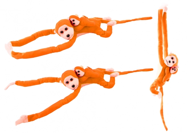 Plyšový maskot Baby Monkey Orange 90 cm