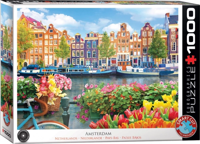 EUROGRAPHICS Puzzle Amsterdam, Nizozemsko 1000 dílků