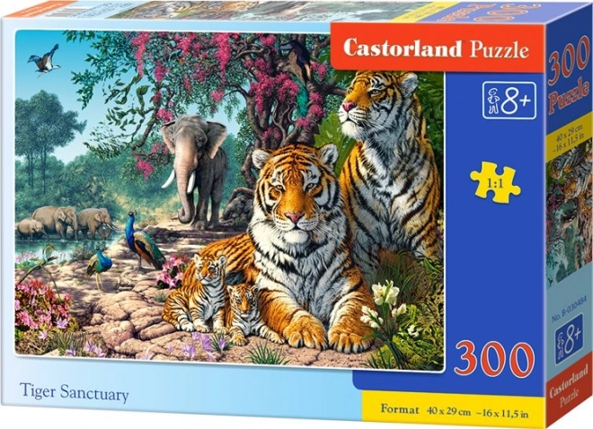 Puzzle Tygří útočiště 300 dílků