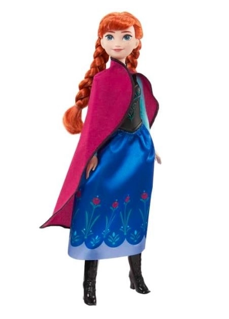 Panenka Disney Frozen Elsa Ice Age 2 – Anna v modro-černých šatech