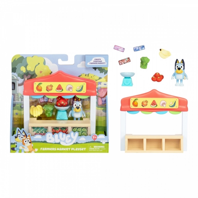 Sada figurek Mini Bluey Obchod s potravinami
