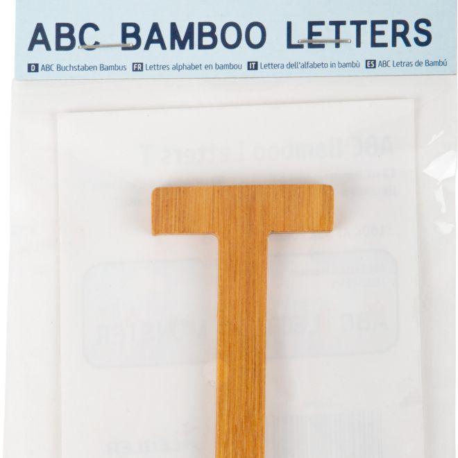 Small Foot Bambusové písmeno T