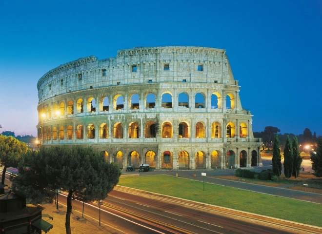 Puzzle 1000 dílků - Coloseum v Římě