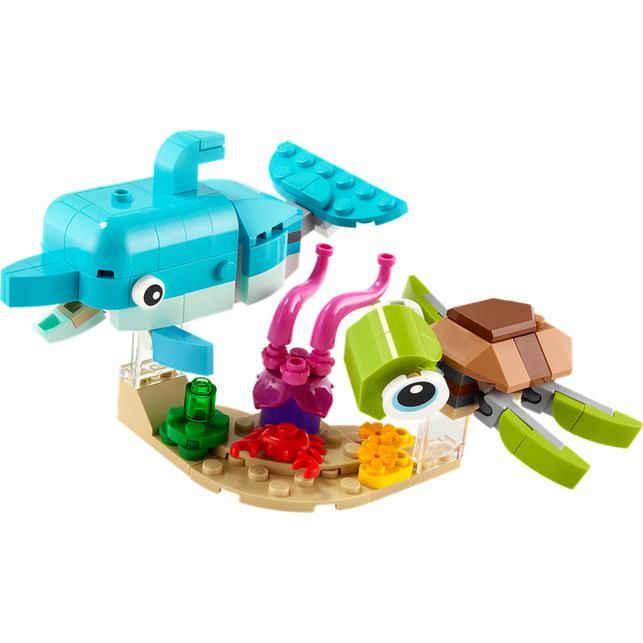 LEGO Creator 3v1 31128 Delfín a želva