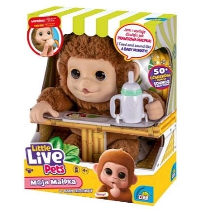 Interaktivní maskot Little Live Pets Opice