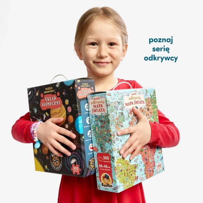 Puzzle Objevitelé - Sluneční Soustava 300 Dílků