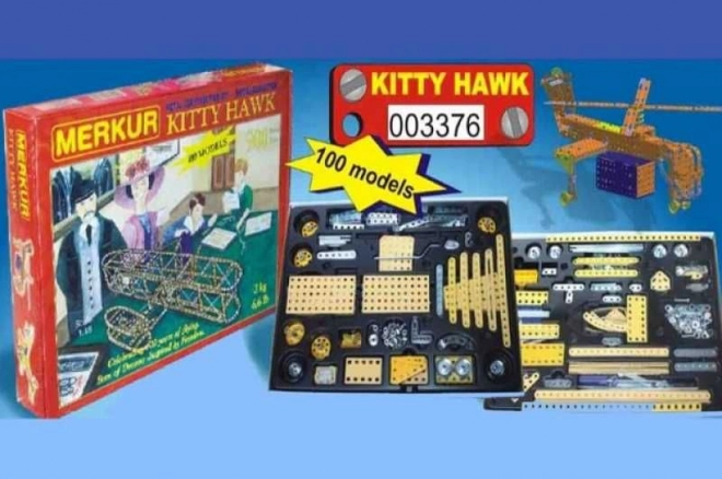 Merkur Kitty Hawk, 900 dílů, 100 modelů