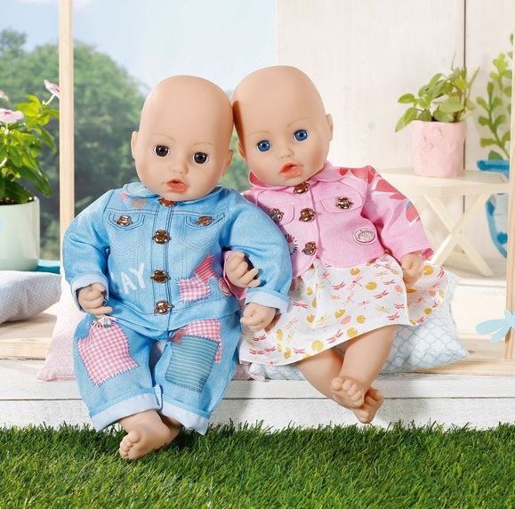 Baby Annabell Oblečení na holčičku a na chlapečka, 2 druhy, 43 cm