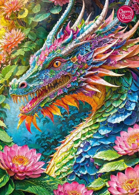 Cherry Pazzi Puzzle Drak Štěstí 1000 Dílků