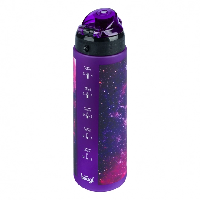 BAAGL Tritanová láhev na pití Galaxy, 700 ml