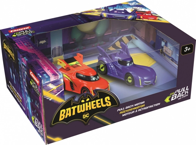 Pohyblivá auta Batwheels Pull & Speed