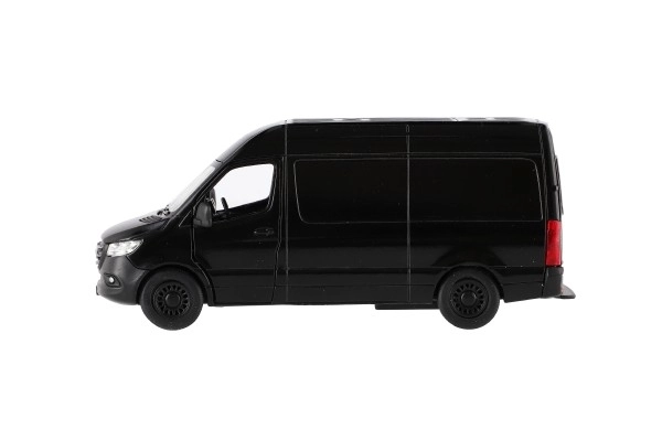 Auto/dodávka Kinsmart Mercedes-Benz Sprinter 1:48 kov/plast 12,5cm na zpětné nat. 4barvy 12ks v boxu