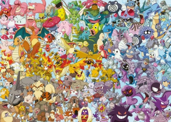 Challenge Puzzle: Pokémon 1000 dílků