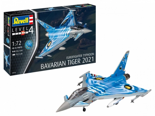 Eurofighter Typhoon Bavaria - stavebnice modelu v měřítku 1/72