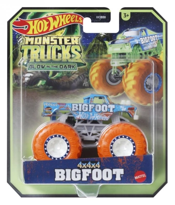 Hot Wheels Monster trucks svítící ve tmě HCB50 TV