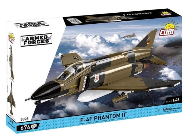 Stavebnice Luftwaffe Phantom II s 676 dílky