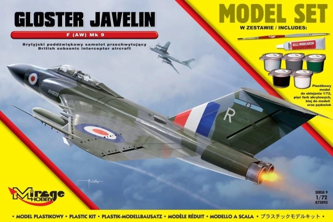 Sada modelů Gloster Javelin F Mk9