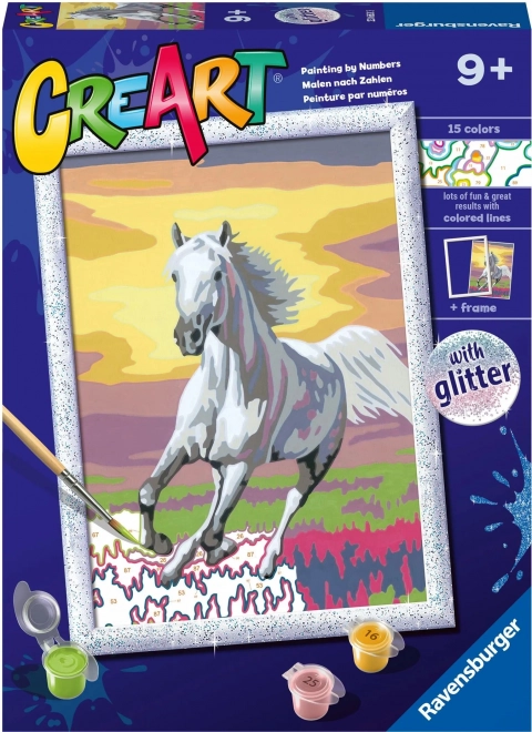 CreArt Horse at Sunset D/F/I/EN/E/PT 23663