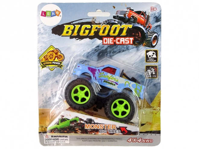 Monster Truck Big Foot gumové pneumatiky rampa