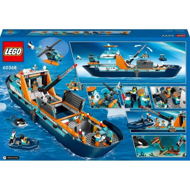 LEGO® City 60368 Arktická průzkumná loď