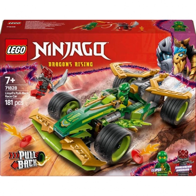 LEGO Ninjago závodní auto Lloyda s pohonem pull-back