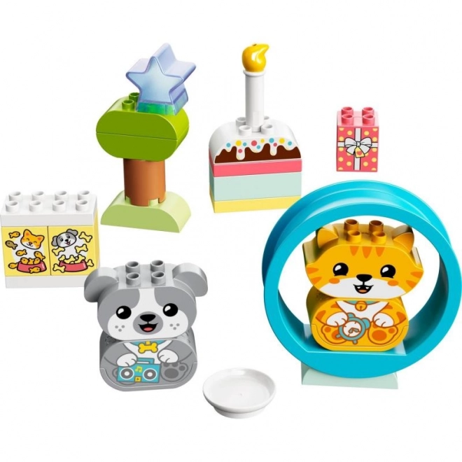 LEGO Duplo 10977 Moje první štěňátko a koťátko vydávající zvuky