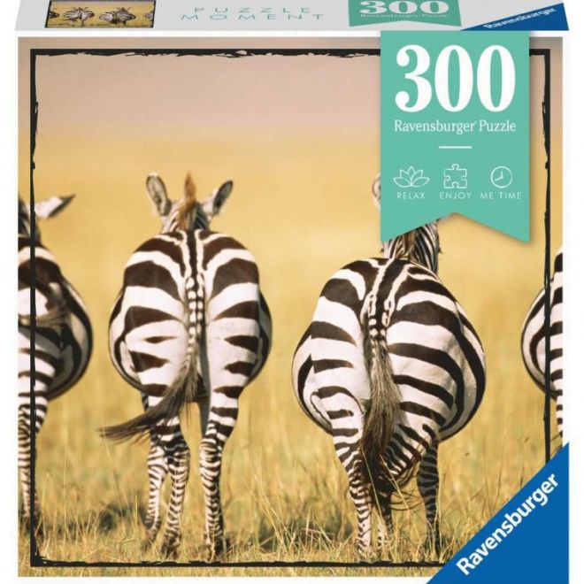 Puzzle Moments 300 dílků Zebra