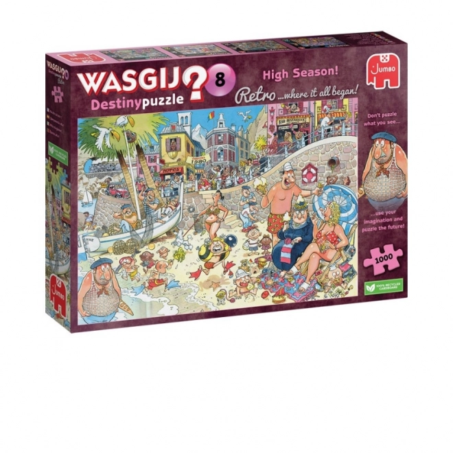 Puzzle 1000 prvků Wasgij Prázdninová sezóna