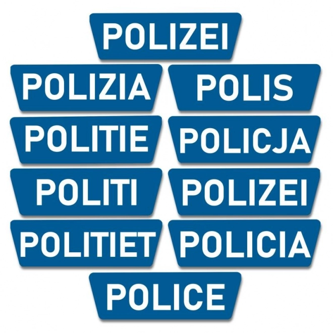 Dětské odrážedlo BIG BOBBY CAR CLASSIC – Policie