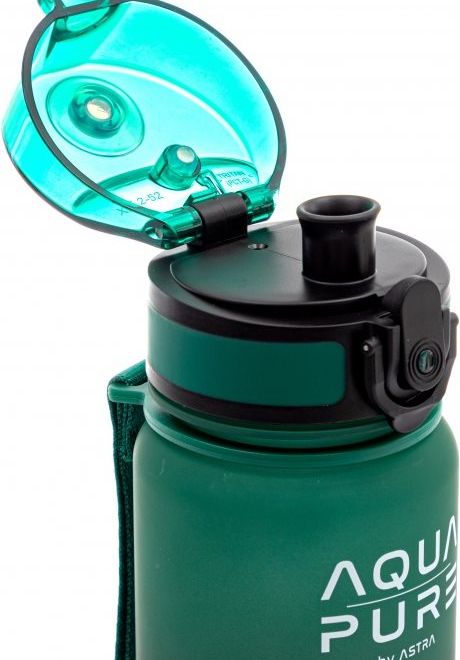 ASTRA Zdravá láhev na vodu Aqua Pure 400ml černo-zelená