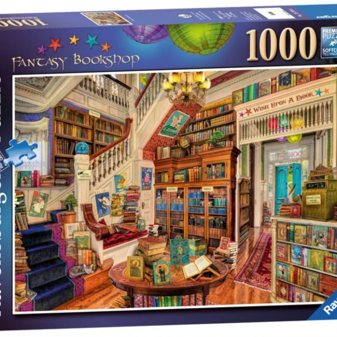 RAVENSBURGER Puzzle Fantastické knihkupectví 1000 dílků